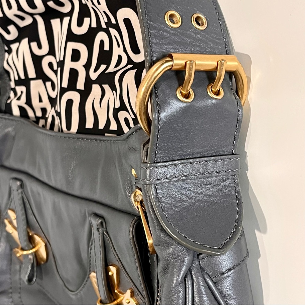 Marc by Marc Jacob’s Q Groovee Bird Leather Hobo Crossbody | Vintage Rare Boho - Picture 6 of 15